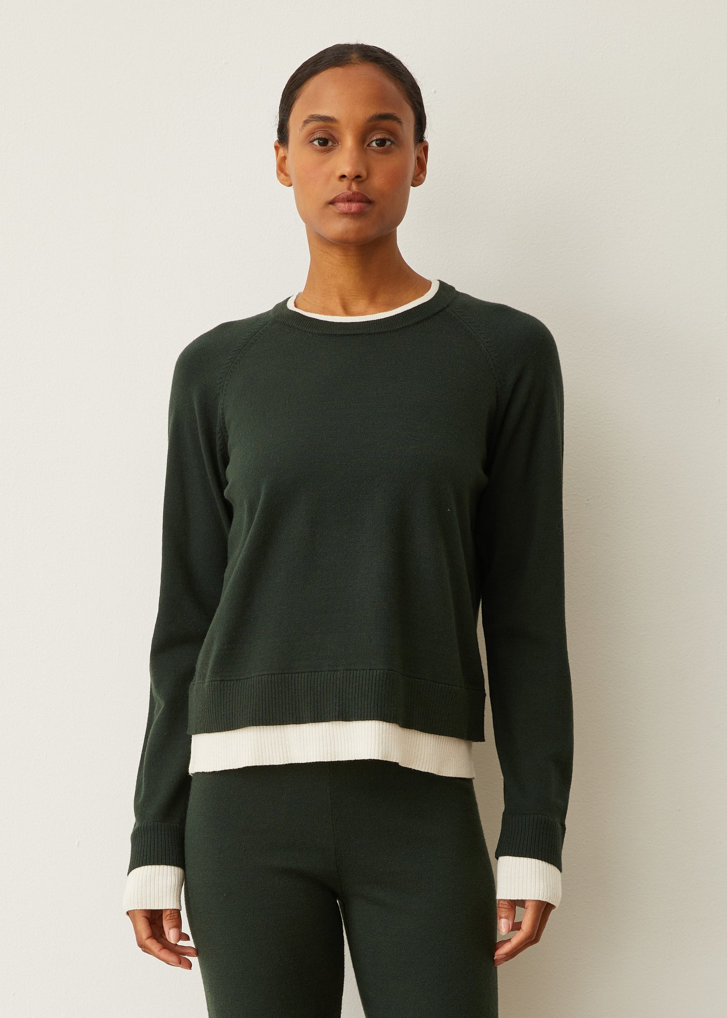 Monrow Soft Knit Sweater Set