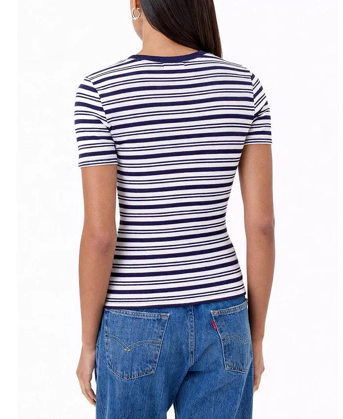 Goldie Rib Stripe Tee