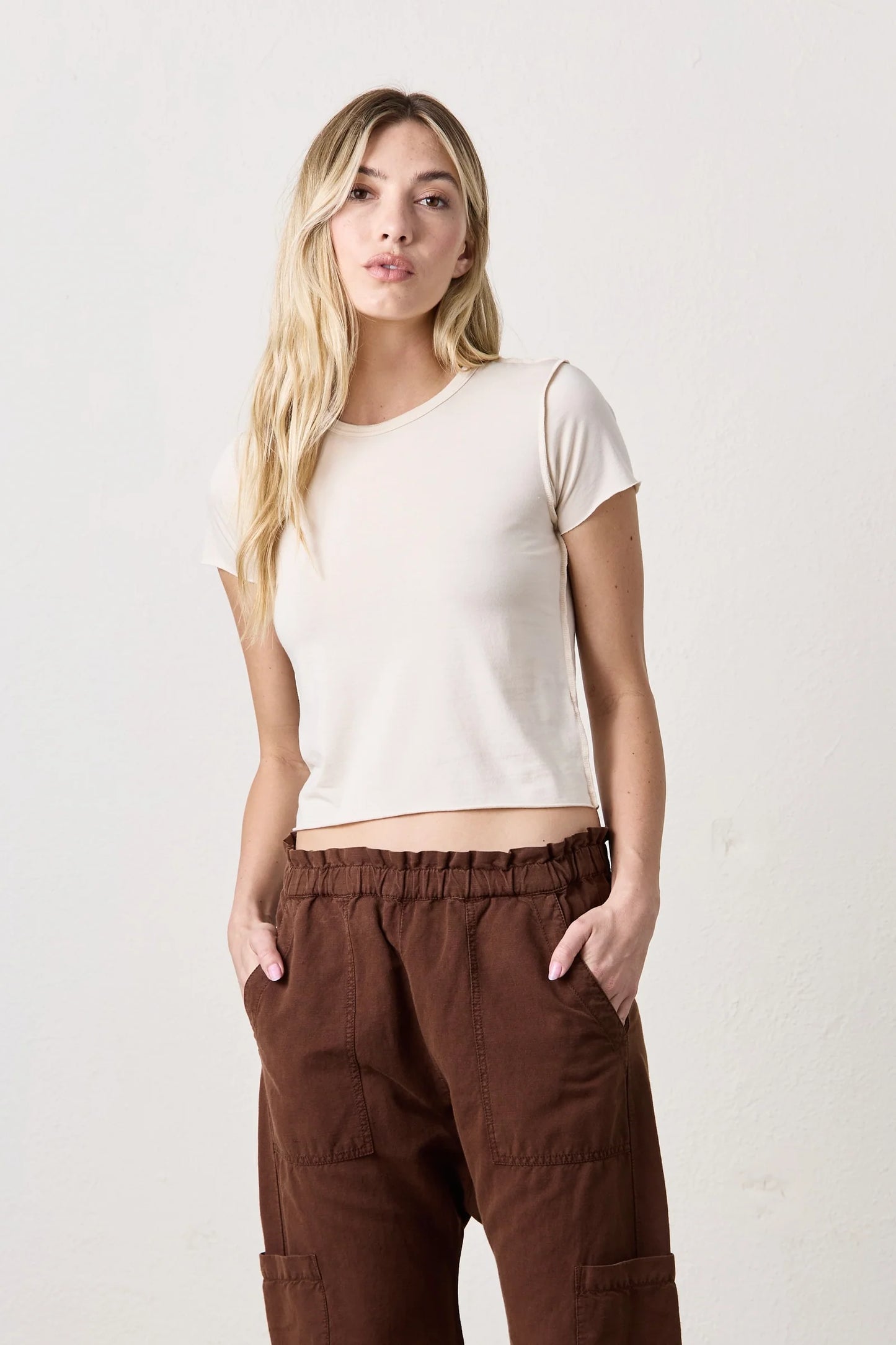 NSF Tara Fitted Shrunken Crew