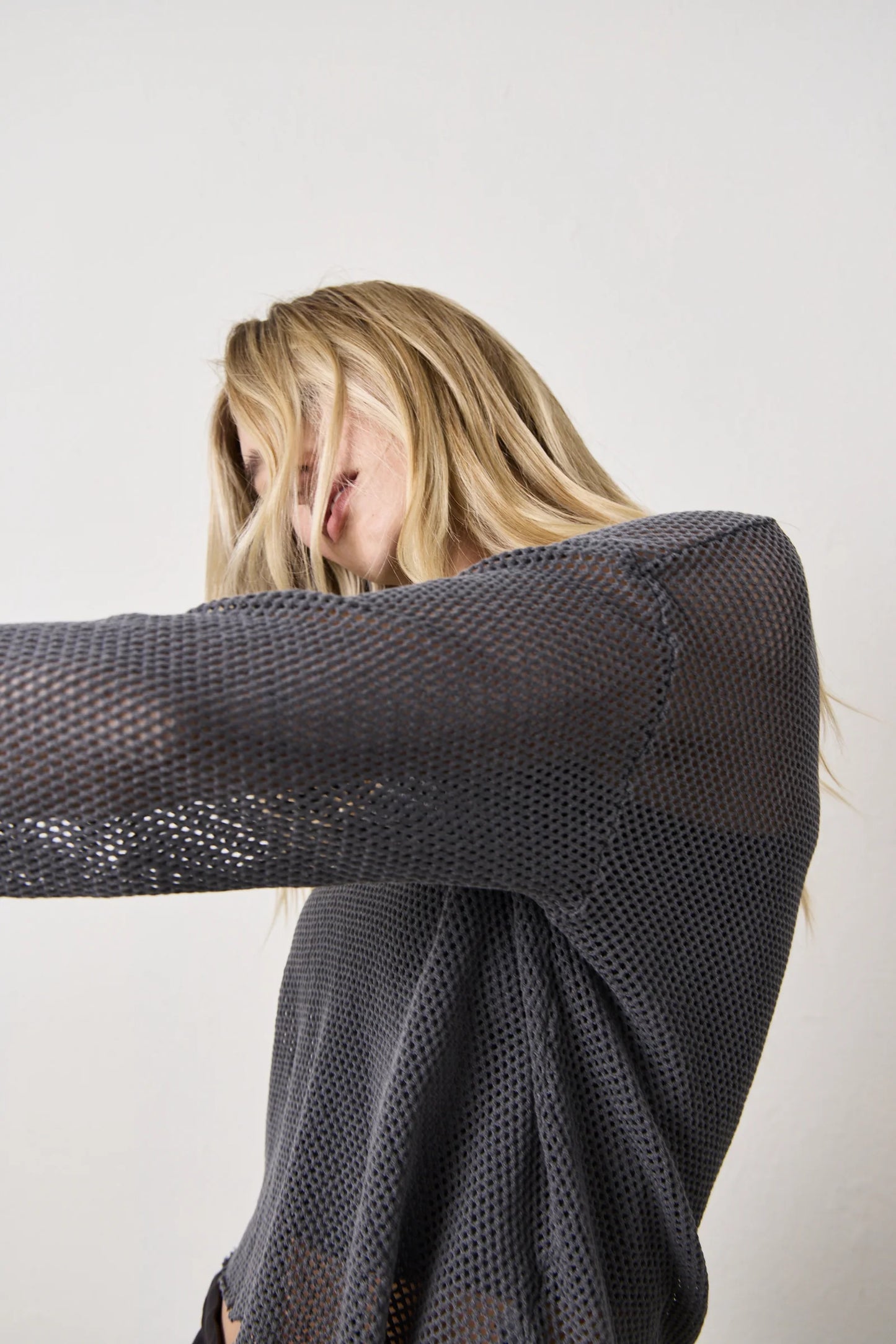 NSF Laurel Boxy Mesh LS