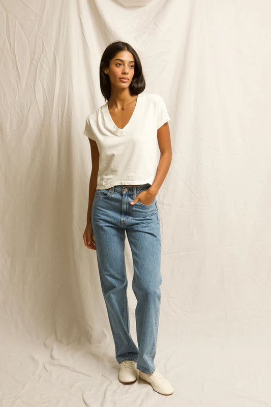 Perfect White Tee Alanis V Neck