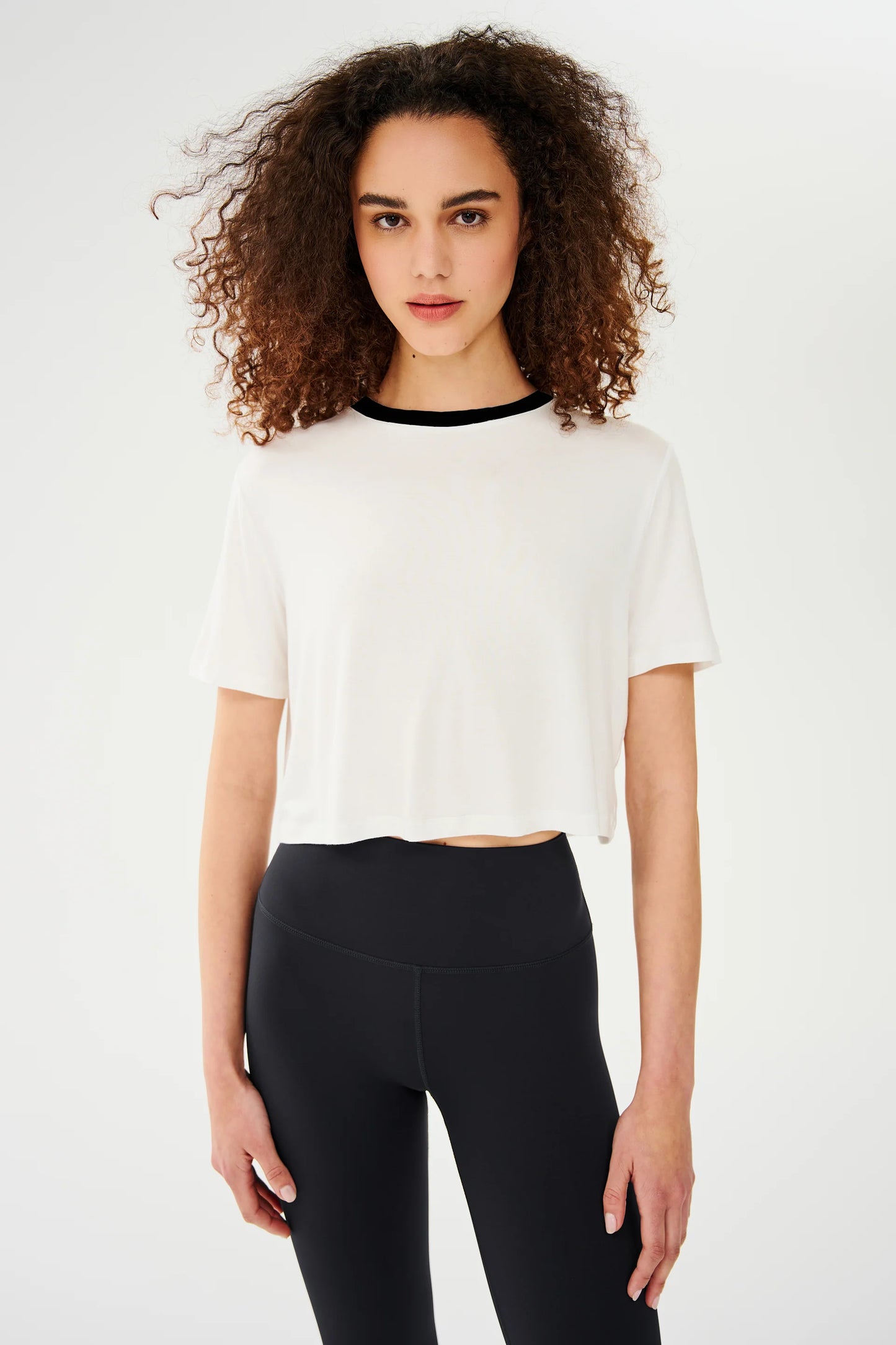 Splits59 Djuna Crop Ringer Tee
