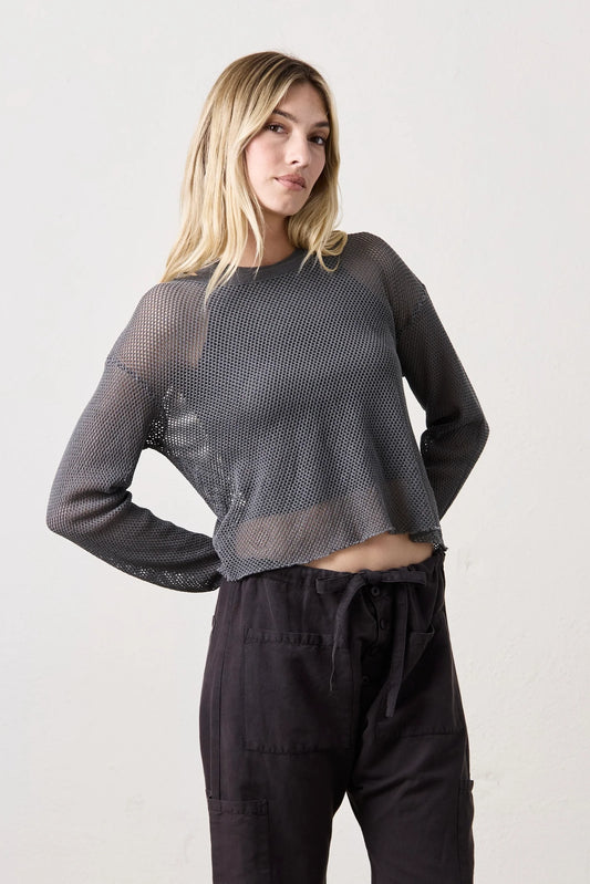 NSF Laurel Boxy Mesh LS