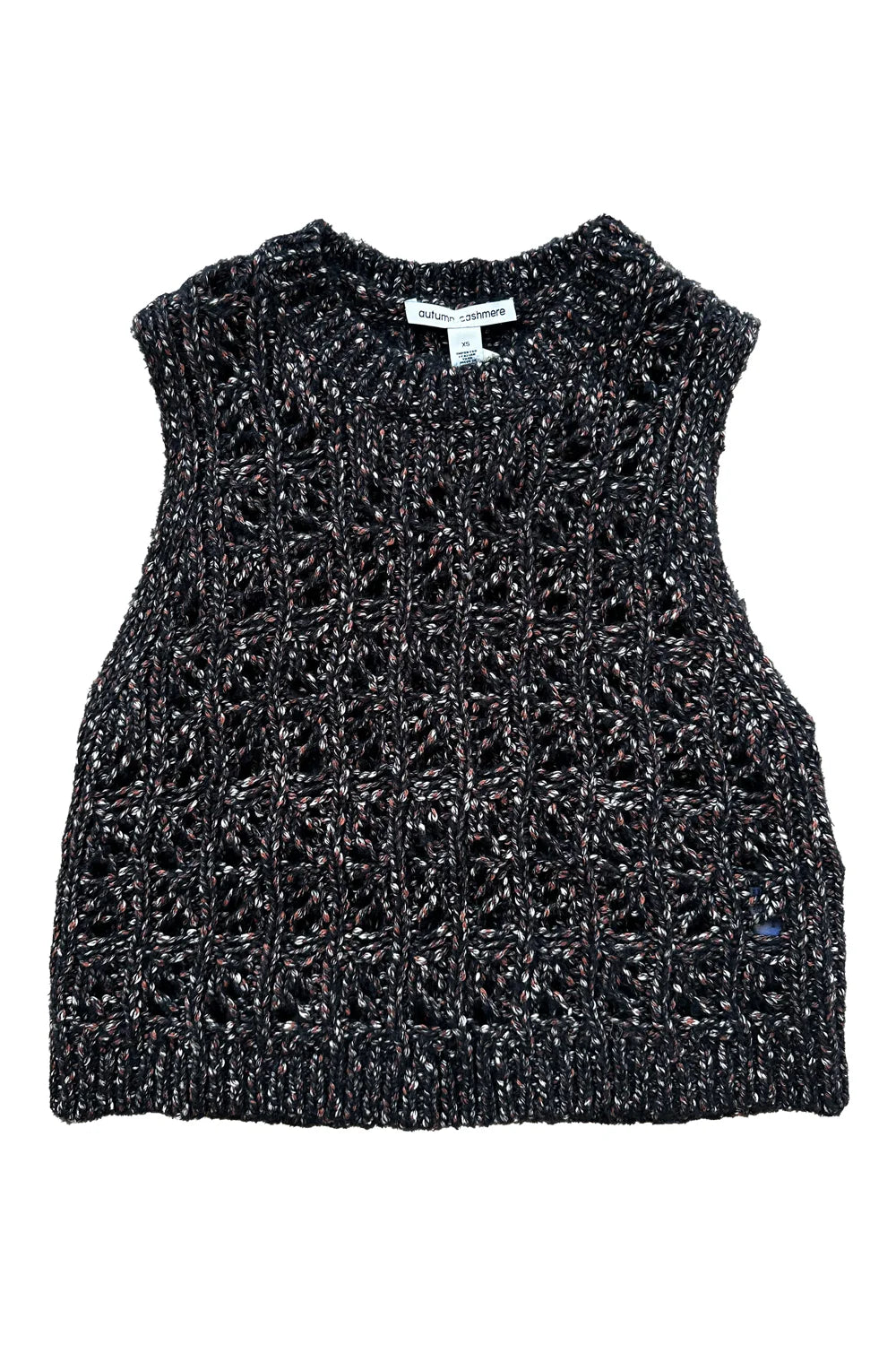Autumn Cashmere Boxy Stitchery Vest