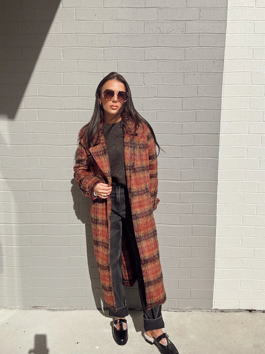 Sage The Label Rodeo Rouge Coat