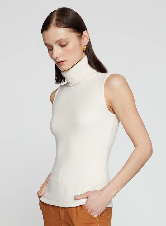 Stateside Honeyluxe Sleeveless Turtleneck