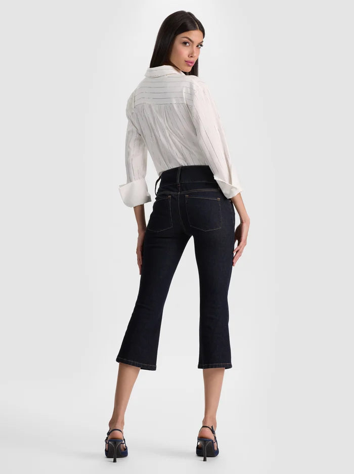 Alice + Olivia Kai Wide Capri