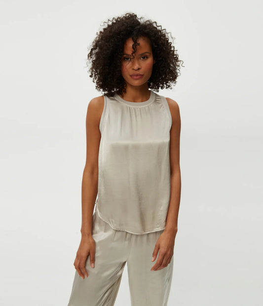 Michael Stars Shay Rib Binding Tank