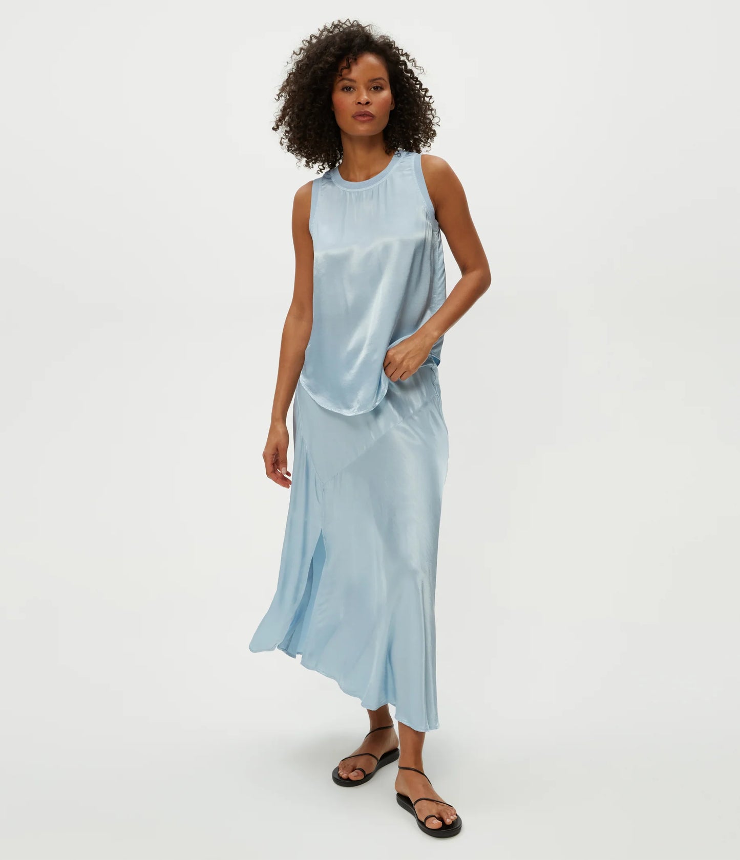 Michael Stars Shay Rib Binding Tank
