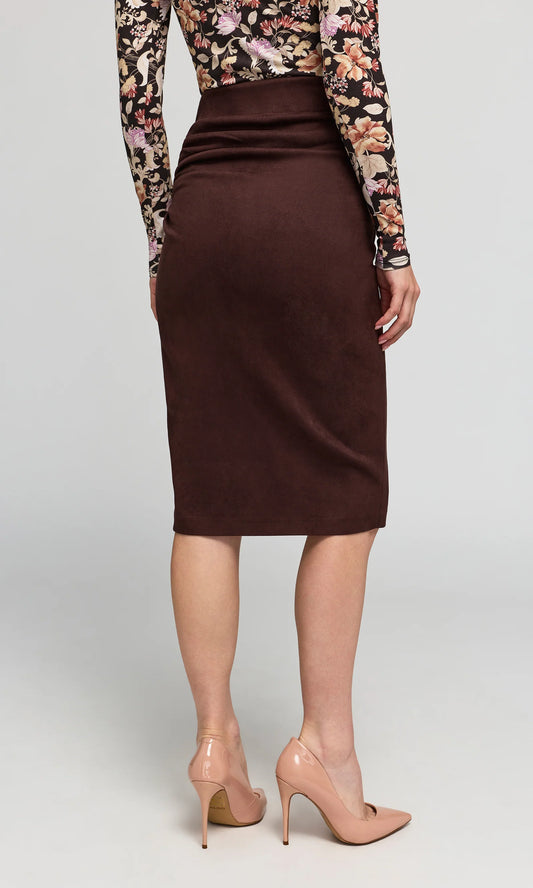 Generation Love Gina Vegan Suede Skirt