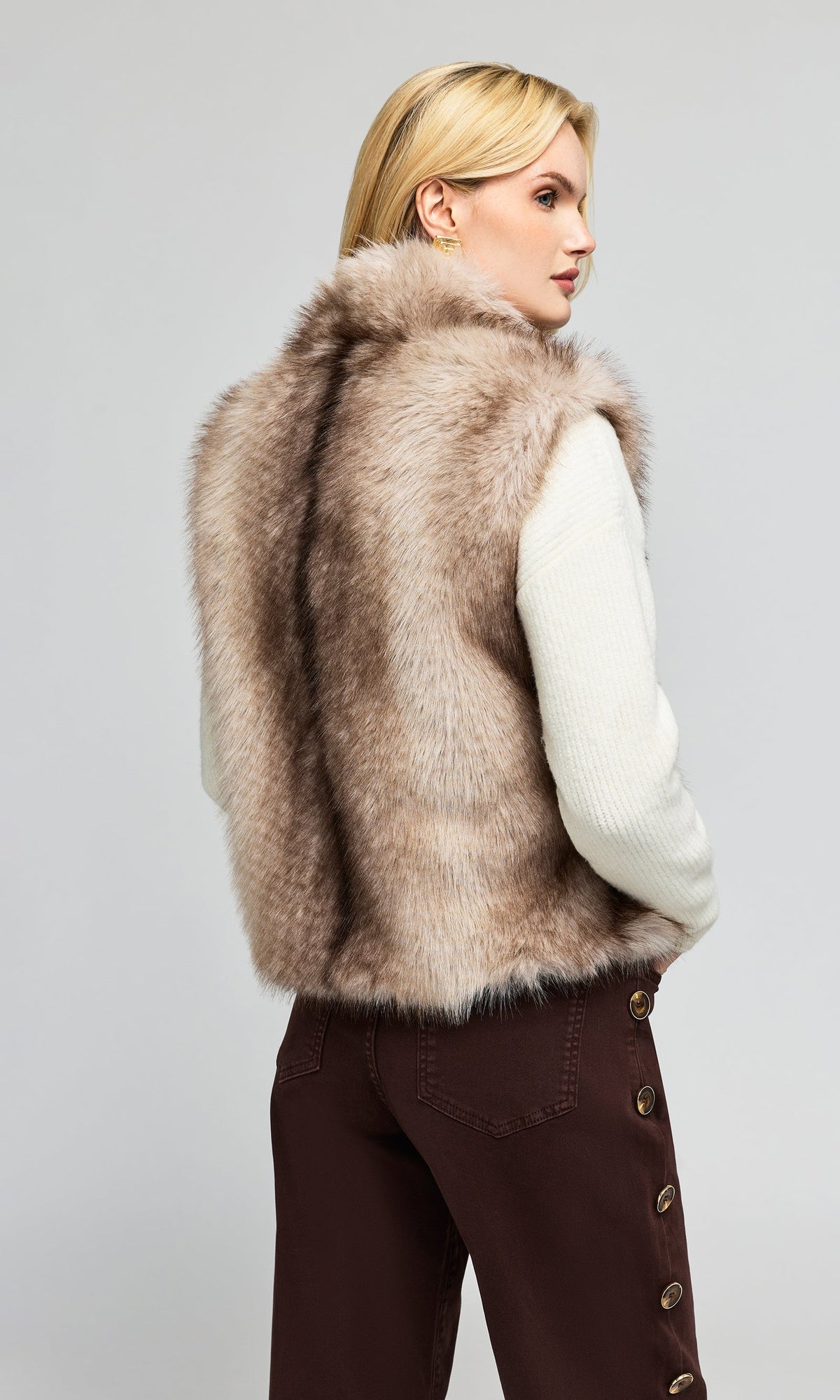 Generation Love Helena Faux Fur Vest