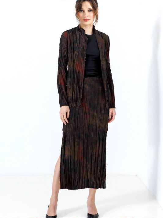 Go Silk Go Crinkle Cut Skirt