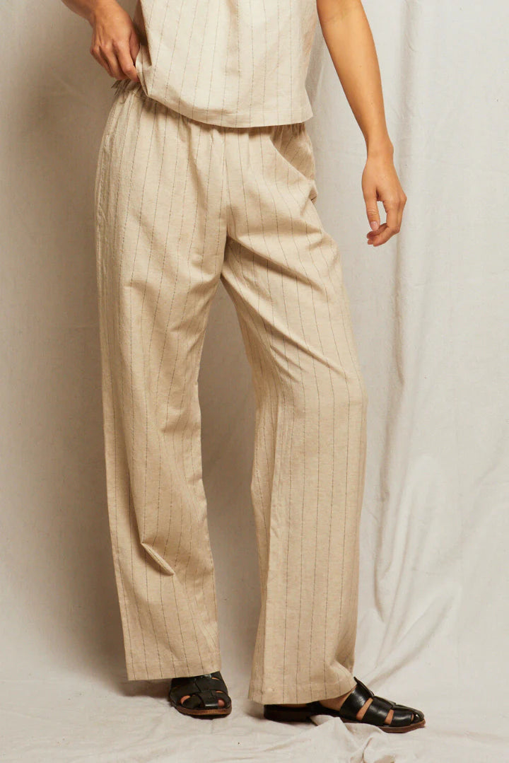 Perfect White Tee Georgette Pant