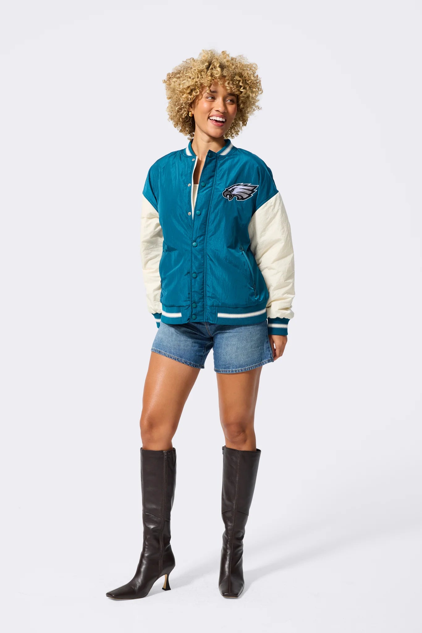 Terez Eagles Bomber Jacket