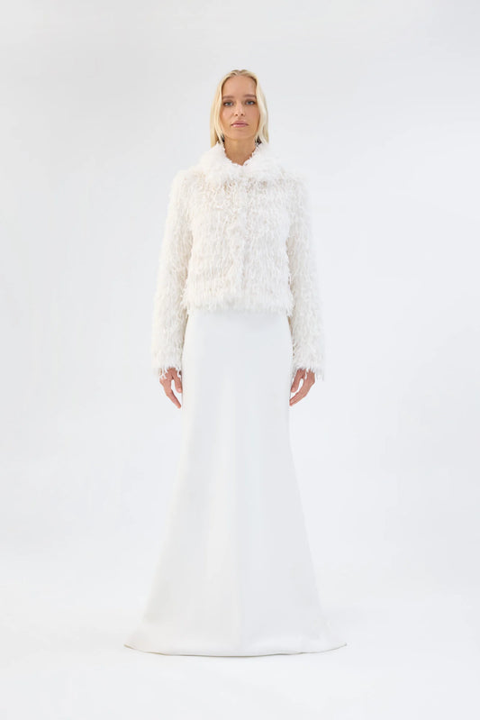 Unreal Fur Swan Lake Jacket