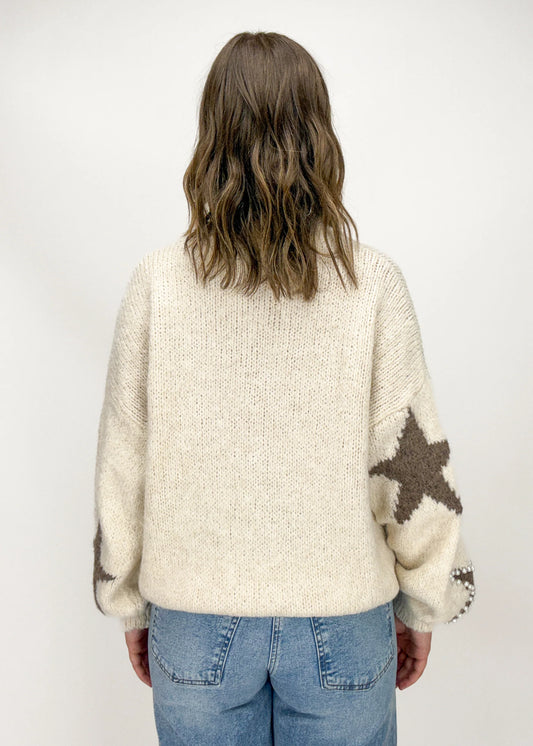 Astrid Pearl Star Sweater