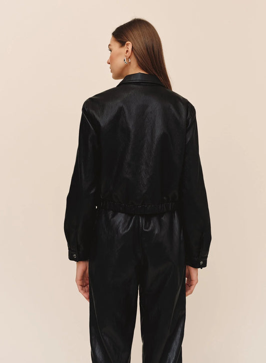 Bella Dahl Crop Bomber Jacket