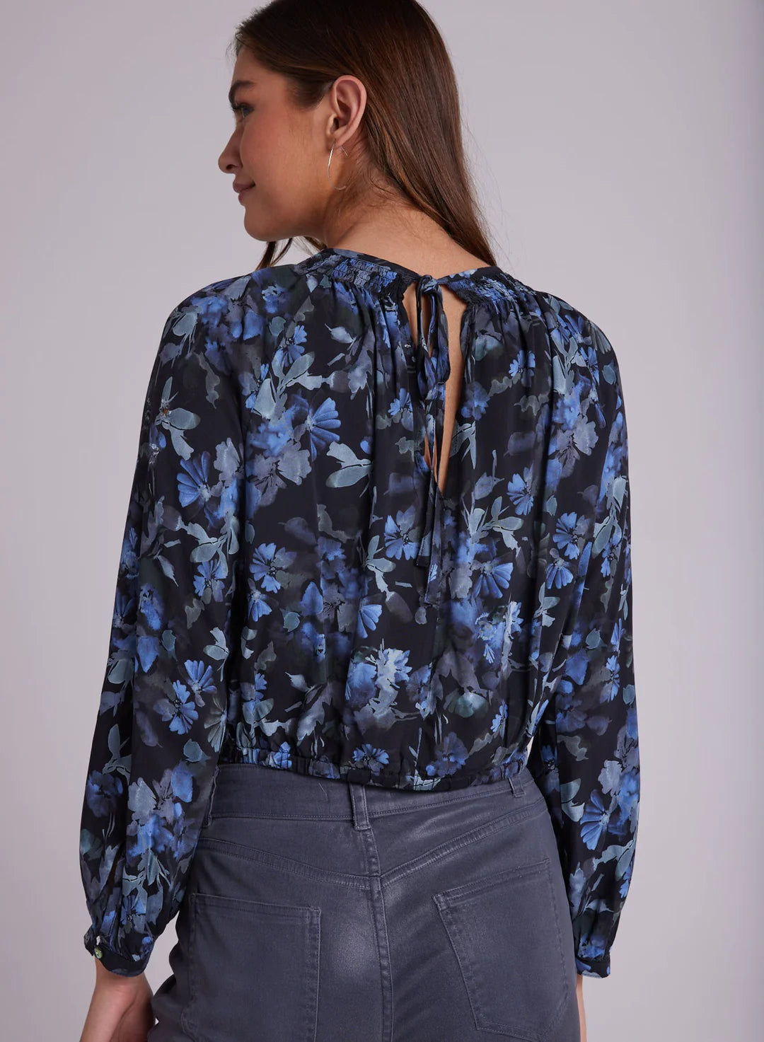 Bella Dahl Smocked Raglan Top