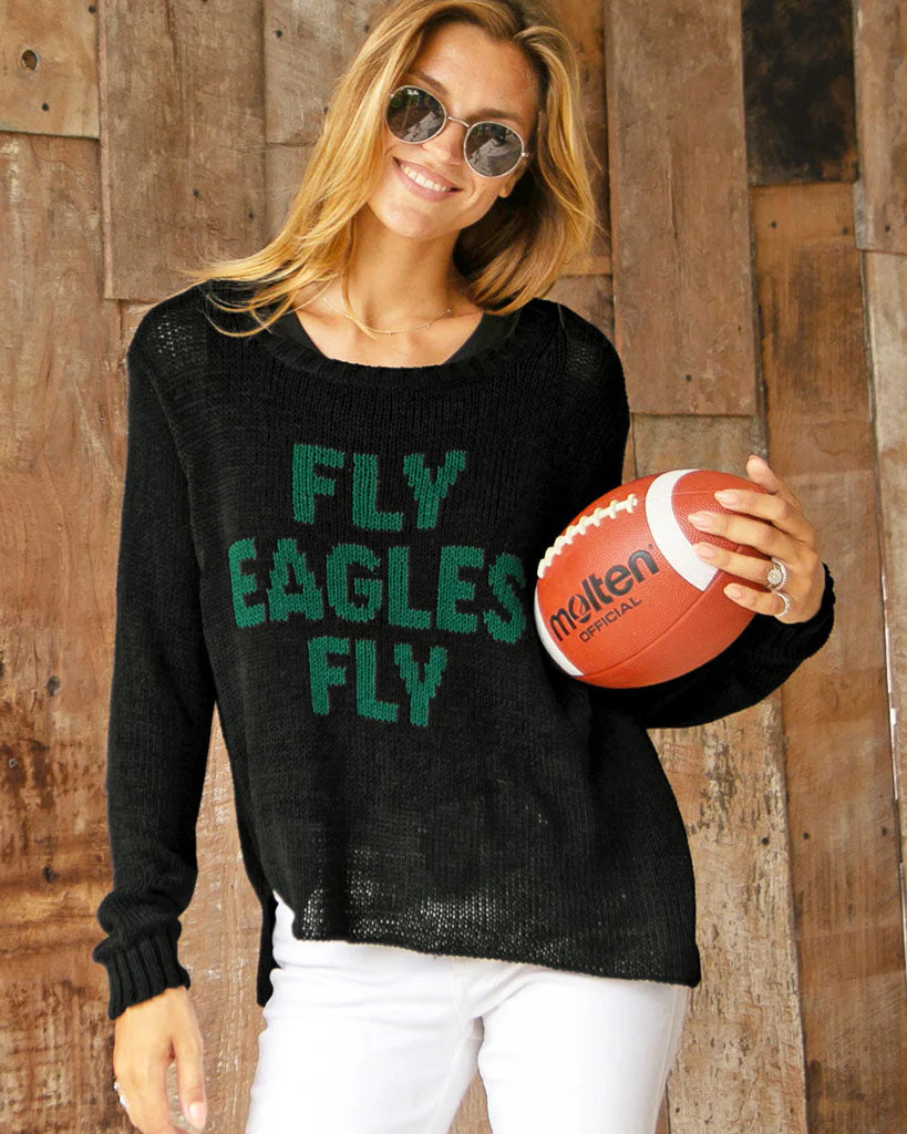 Wooden Ships Eagles Sweater