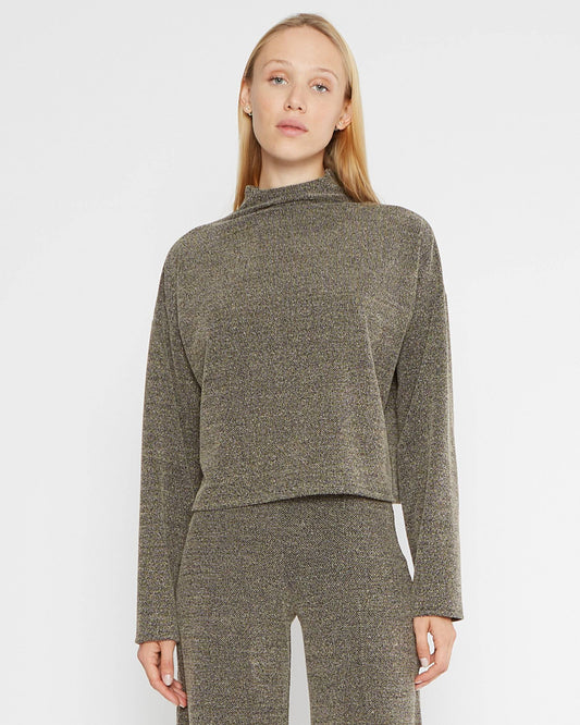 Ripley Rader Tweed Funnel Neck Top