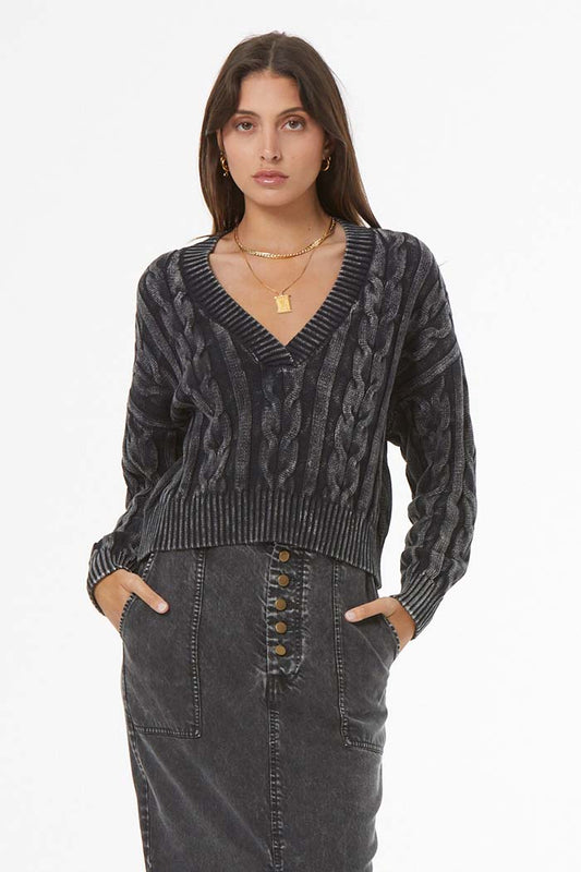 YFB Ellery Cable Sweater