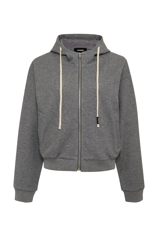 Monrow Cotton Knit Hoodie