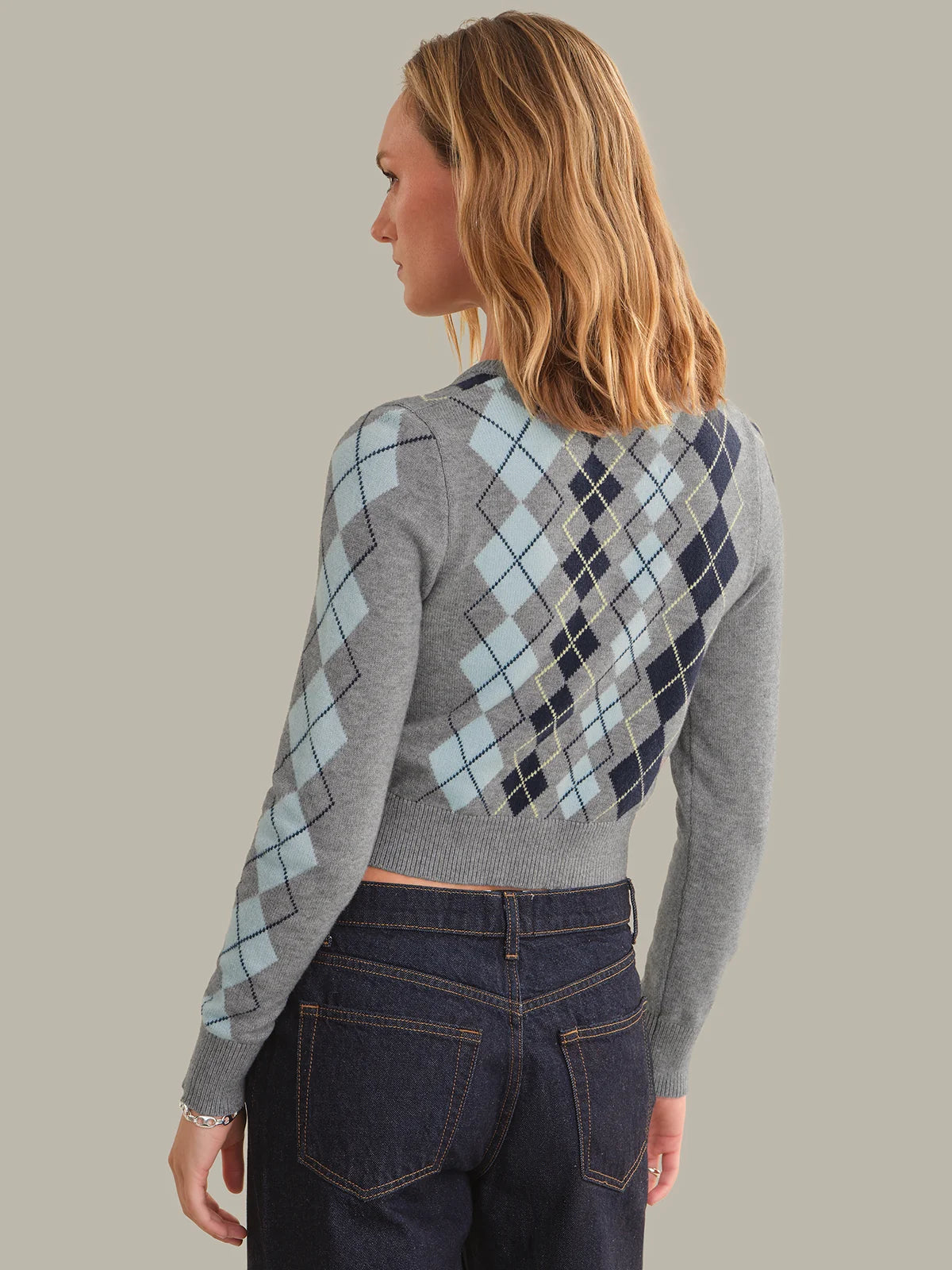 525 Serena Argyle Cardigan