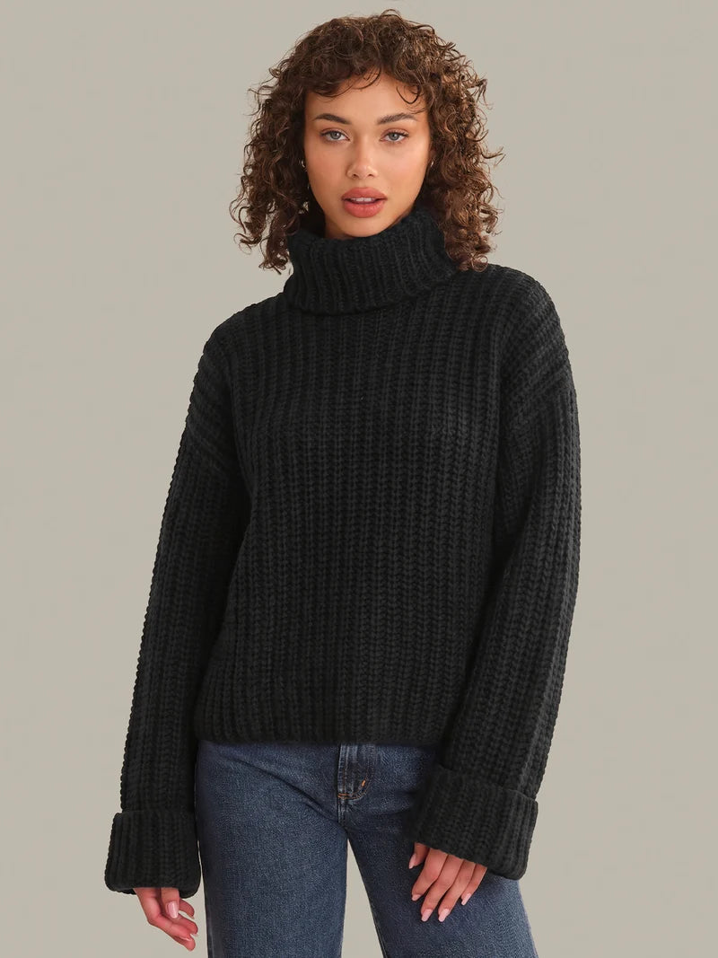 525 Vida Chunky Turtleneck Shaker Pullover
