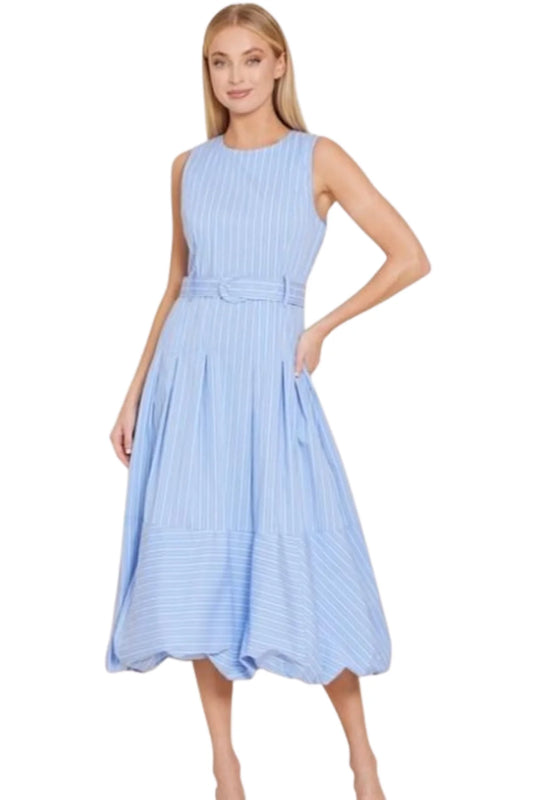 Dolce Cabo Belted Bubble Dress