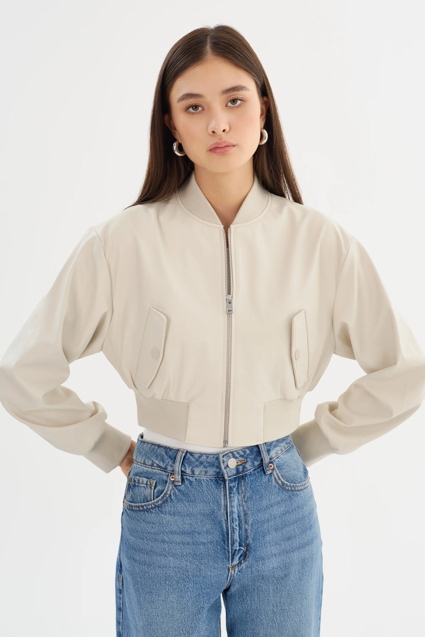 Lamarque Evelin Cropped Bomber