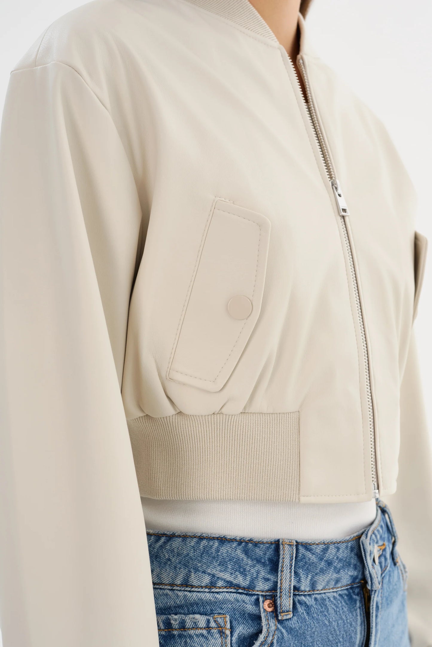 Lamarque Evelin Cropped Bomber