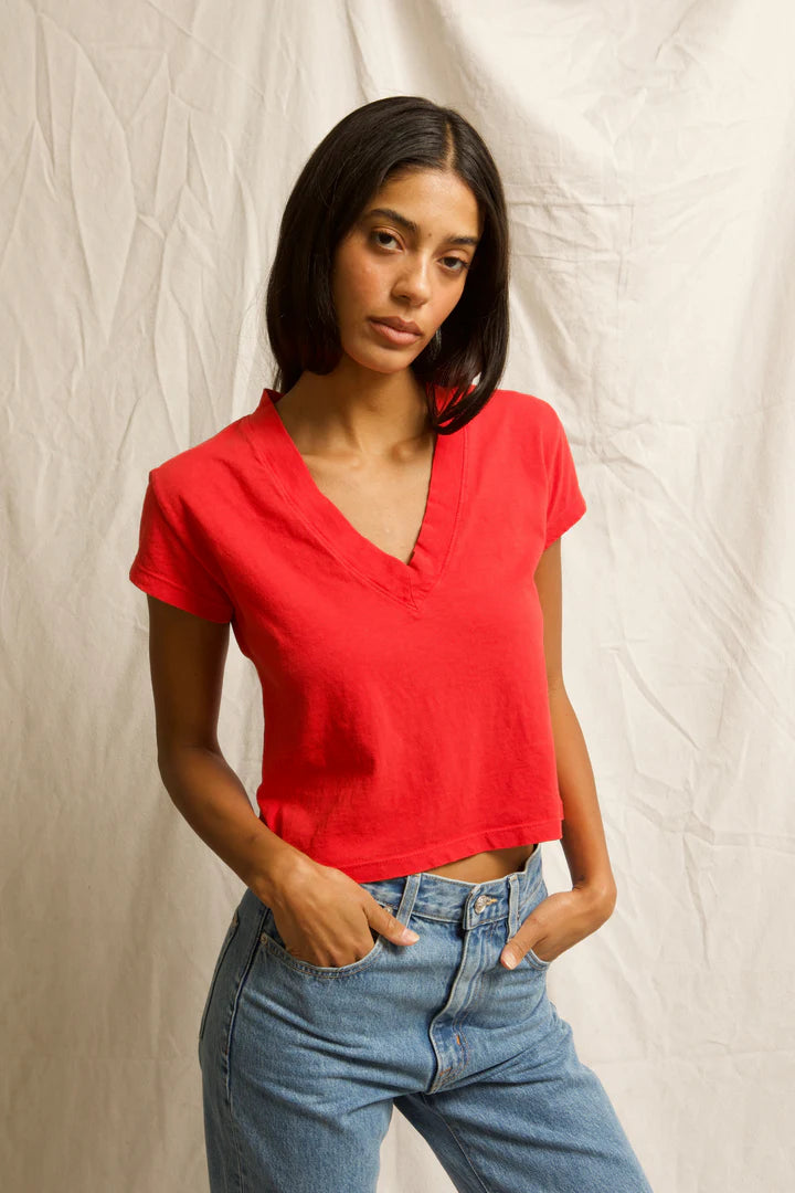 Perfect White Tee Alanis V Neck