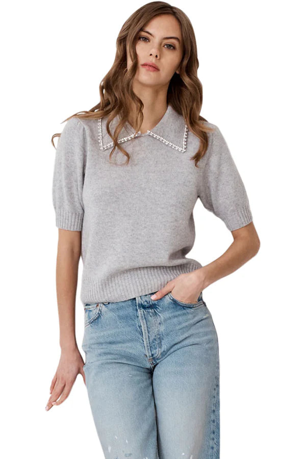 Autumn Cashmere Peter Pan Top