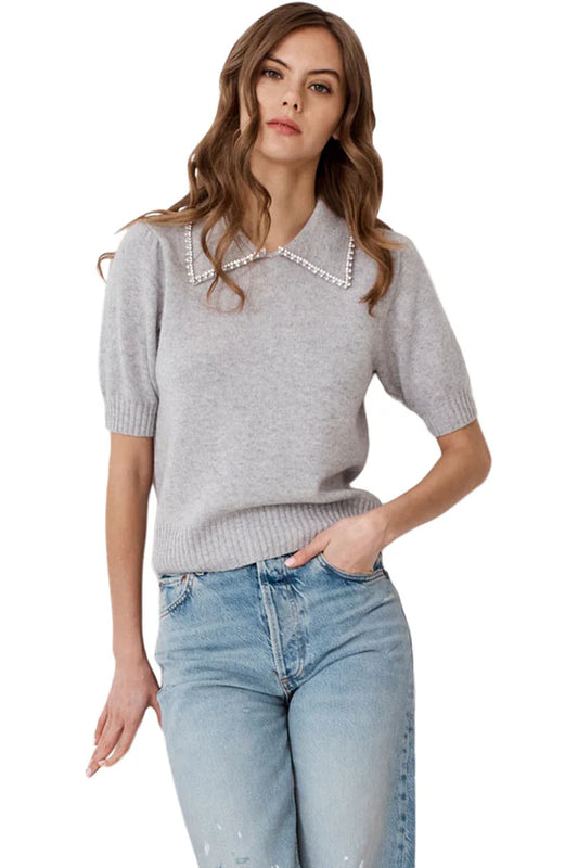 Autumn Cashmere Peter Pan Top