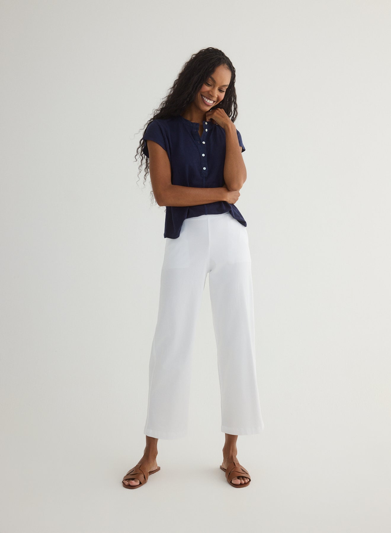 Bella Dahl Clean Front Crop Pant