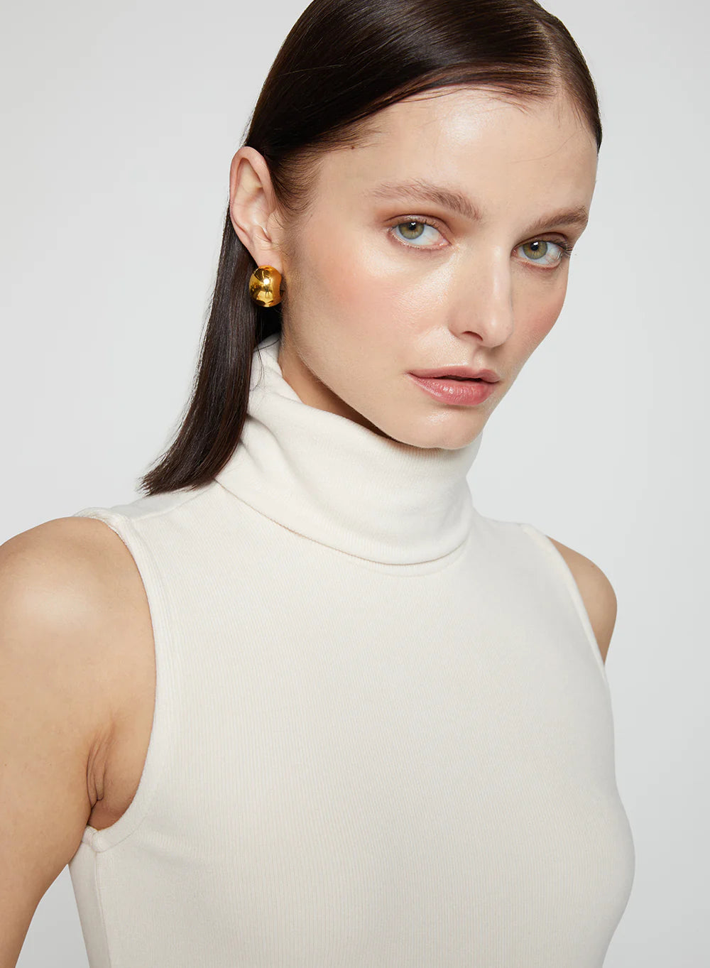 Stateside Honeyluxe Sleeveless Turtleneck
