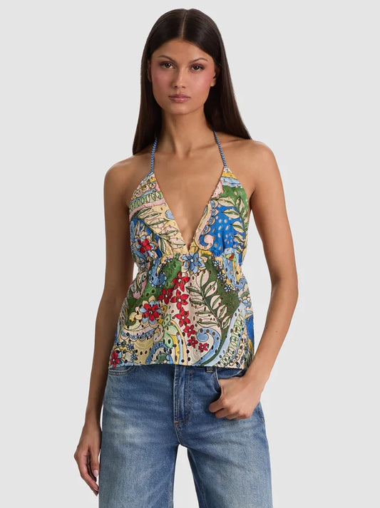 Alice + Olivia Karolina Top