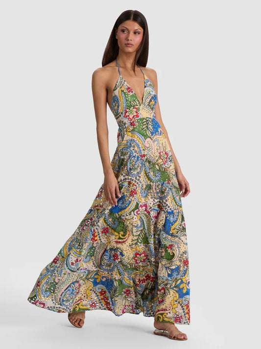 Alice + Olivia Karolina Maxi Dress