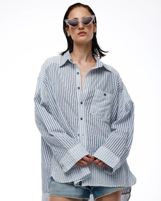 The Tales Patchwork Stripe Shirt