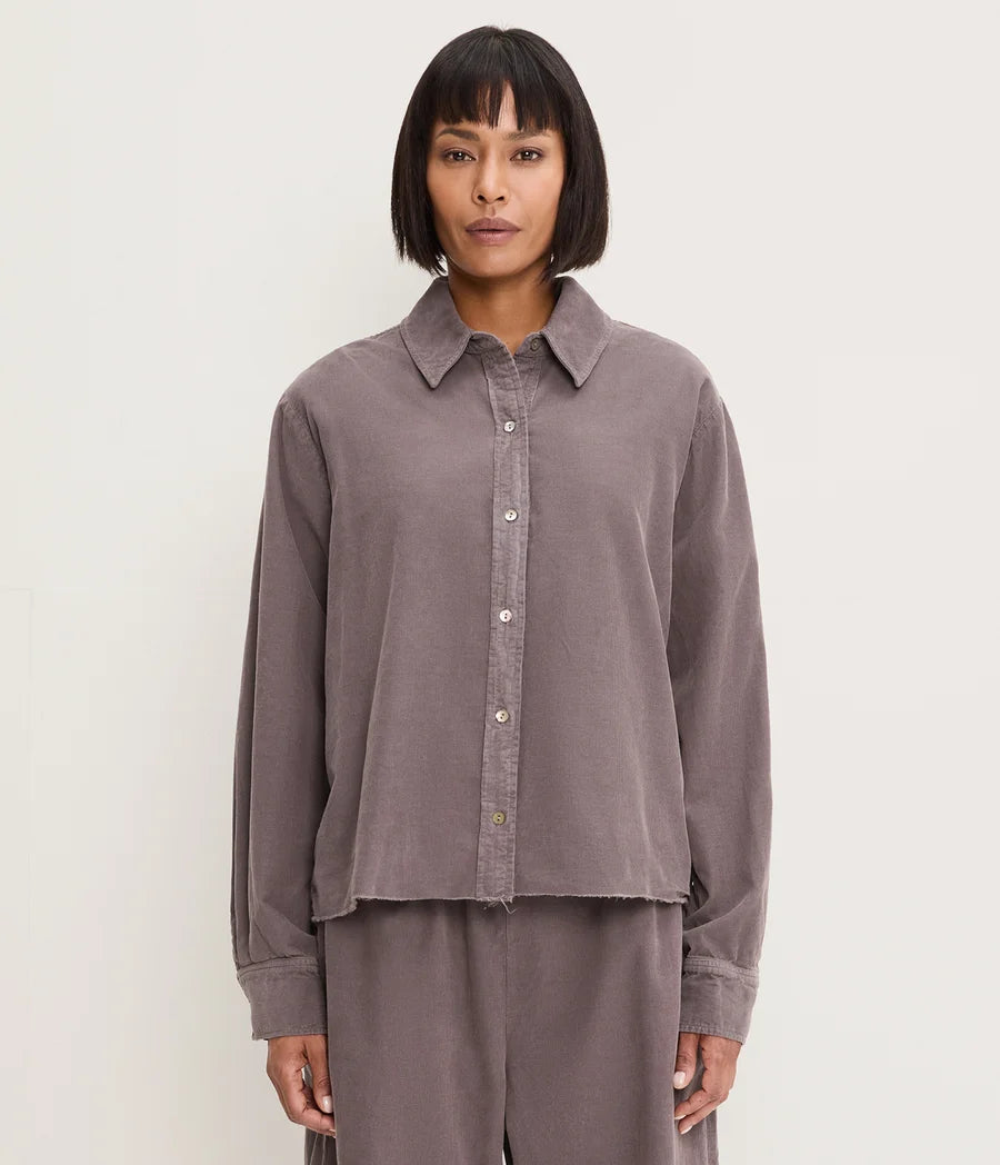 Michael Stars Callan Corduroy Button Down Shirt