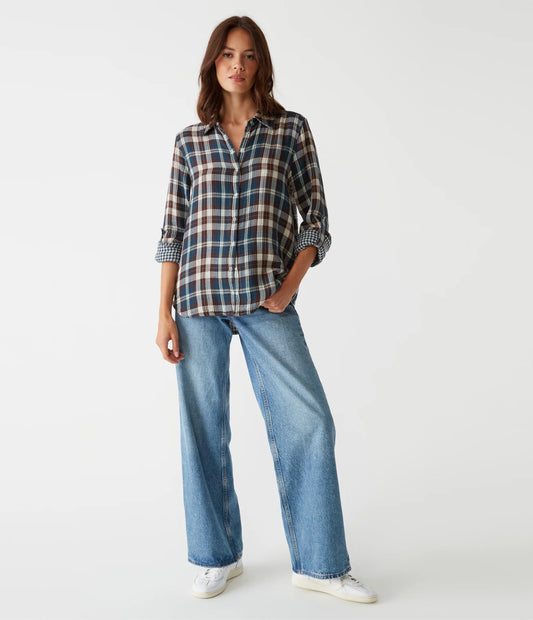 Michael Stars Millie Button Down Shirt