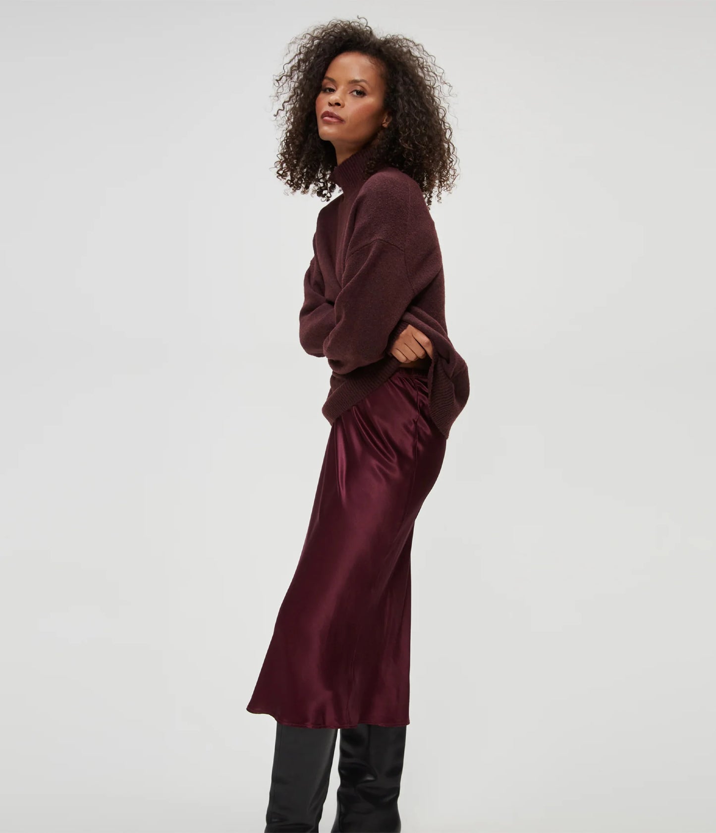Michael Stars Leila Bias Cut Skirt