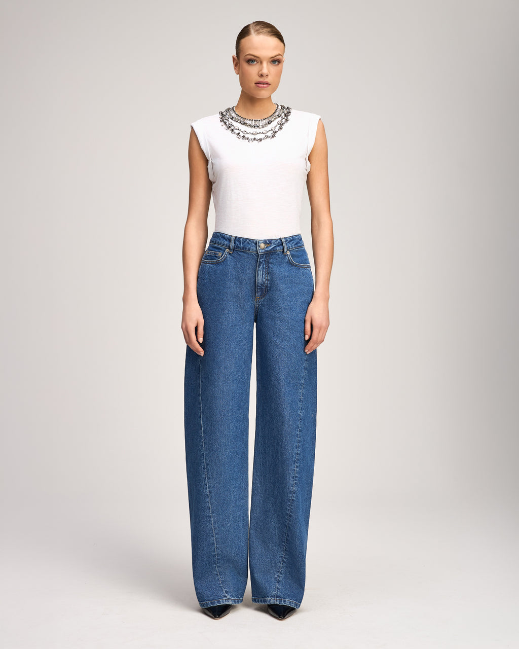 Cinq A Sept Chunky Layered Necklace Bella Tee