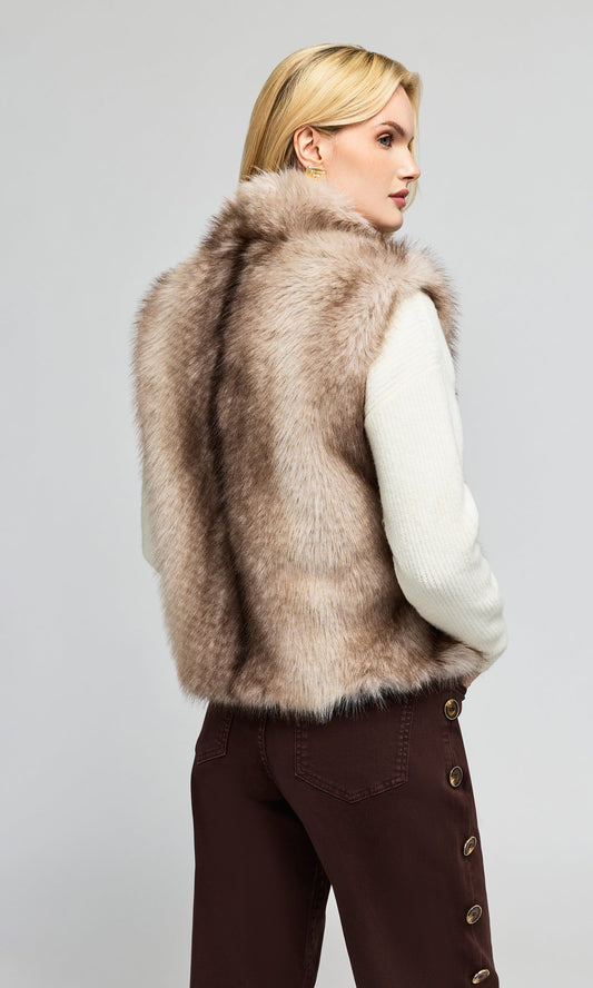 Generation Love Helena Faux Fur Vest