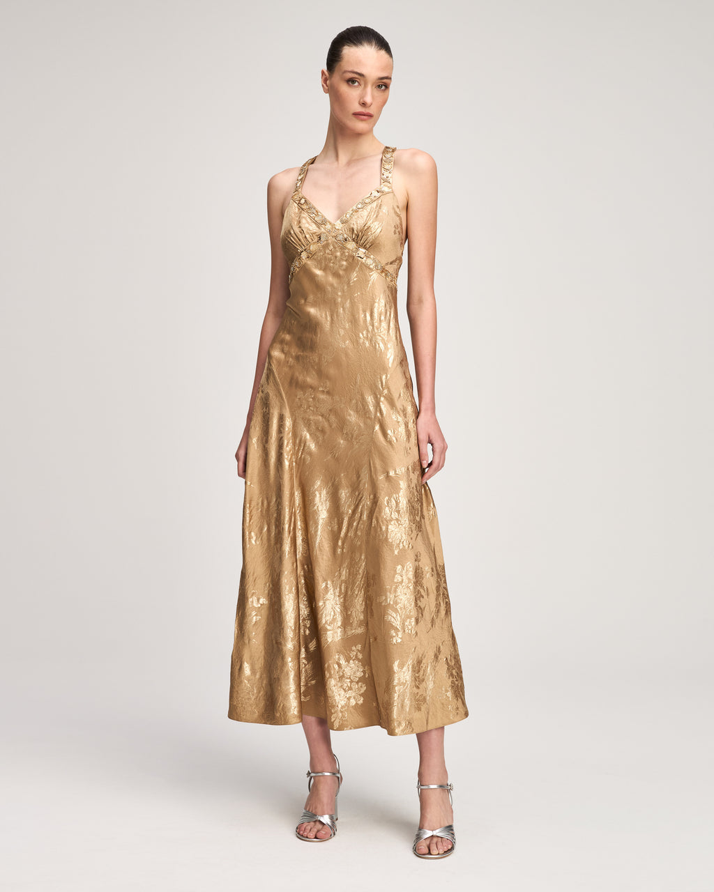 Cinq A Sept Gilded Peony Thalie Dress