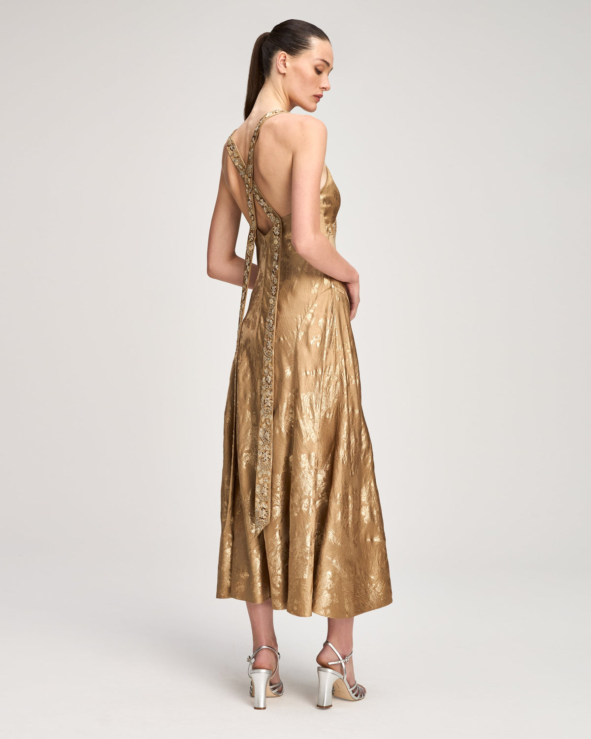 Cinq A Sept Gilded Peony Thalie Dress