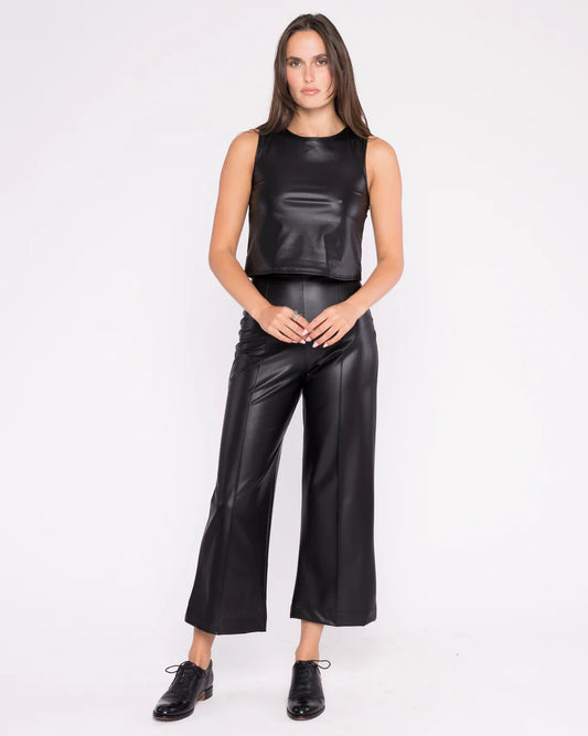 Ripley Rader Leather Straight Leg Cropped