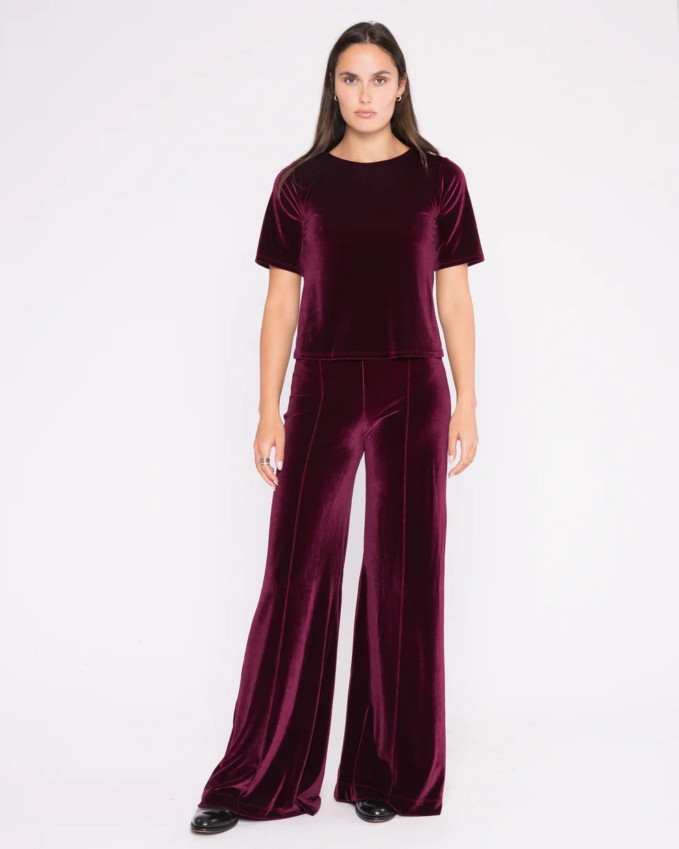 Ripley Rader Velvet Wide Leg Pant