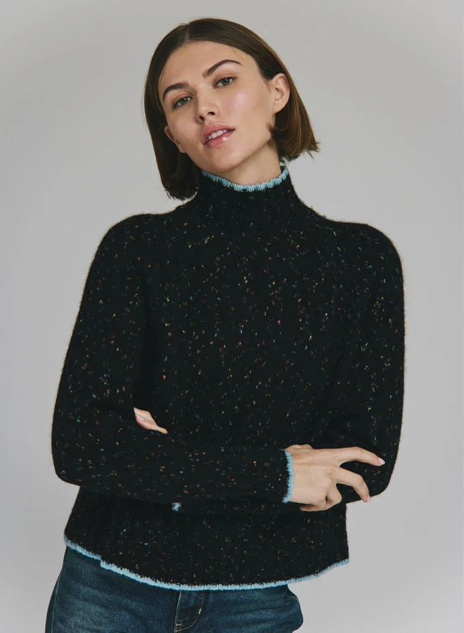 Autumn Cashmere Tweed Mock