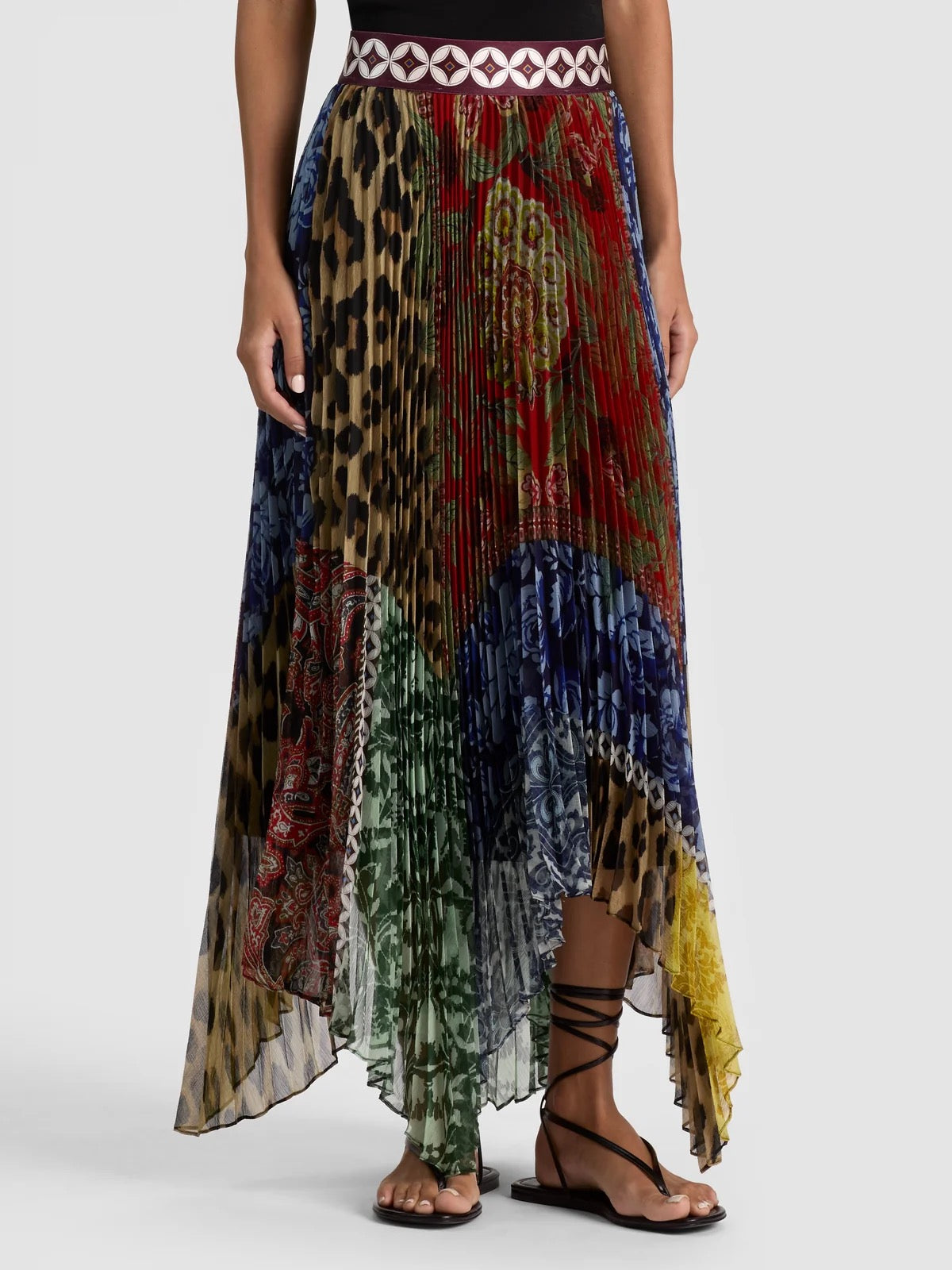 Alice & Olivia Katz Midi Skirt